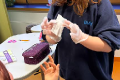 Die Klassenstufen 4 und 5 übten das Helfen in Notfällen