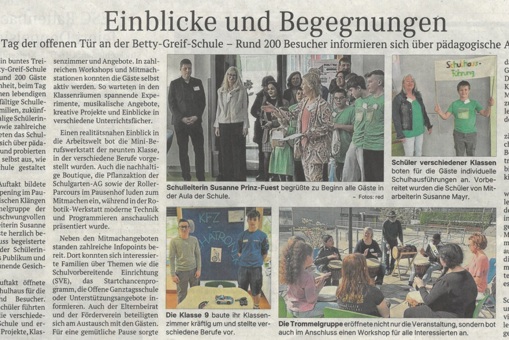 Die PNP wirft diesmal einen Blick auf den Tag in Pfarrkirchen