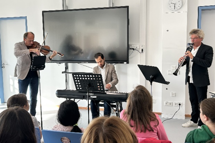 Mittelschule lädt die Betty-Greif-Schule zum Konzert ein
